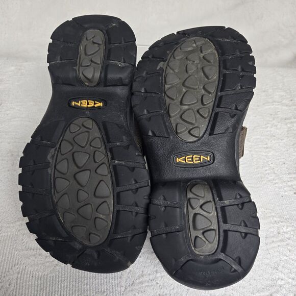 Keen Kaci Slip Brown Leather Clogs 6.5 Outerwear Performance Comfort Hiking Work - Picture 6 of 8